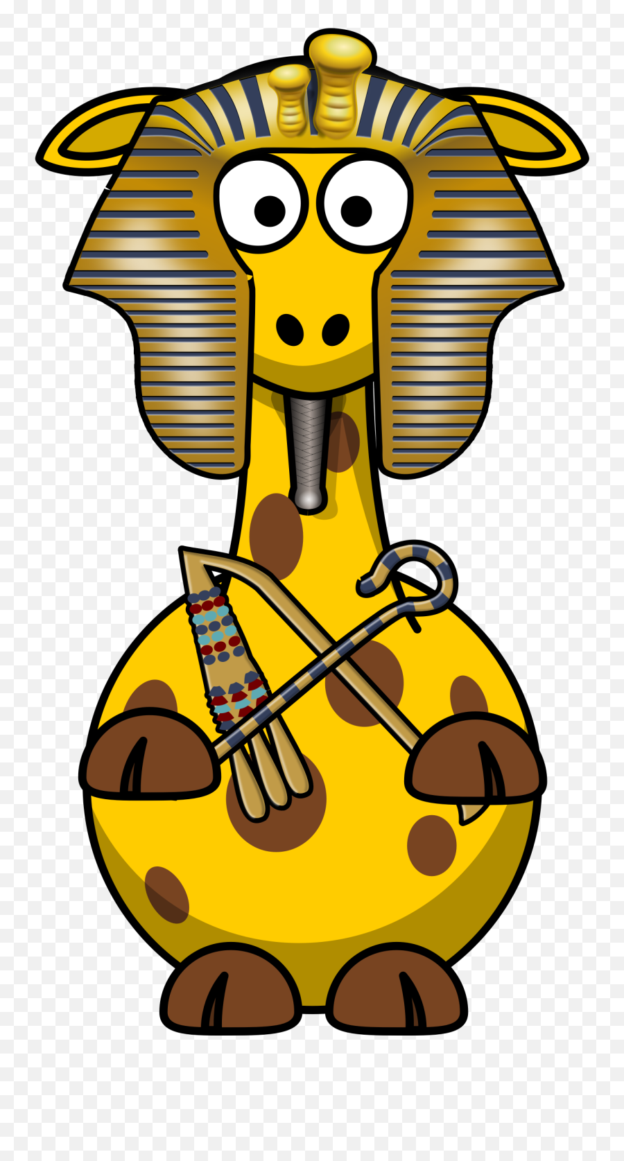 Egypt Clipart Pharo Egypt Pharo Transparent Free For - Cartoon Giraffe Clipart Emoji,Egyptian Emoji