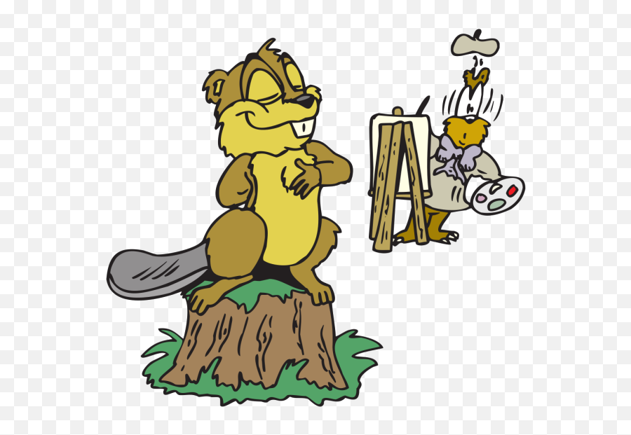 Beaver Posing Png Svg Clip Art For Web - Download Clip Art Clip Art Emoji,Posing Emoji