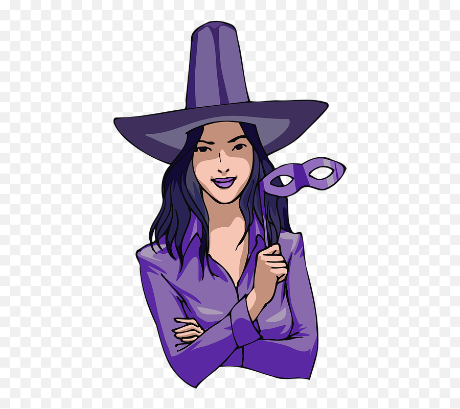 Free Costume Witch Vectors - Yalnz Cad Emoji,Emoji With X Eyes