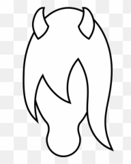 Free Equine Horse Vectors - Horse Illustrations Black White Emoji,Chestnut Emoji