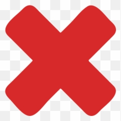 Animated Cross Mark Gif - Wrong Clipart Emoji