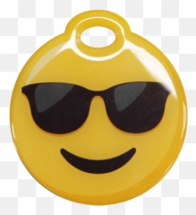 Emoji Luggage Tags - Smiley,Blow Me Emoji