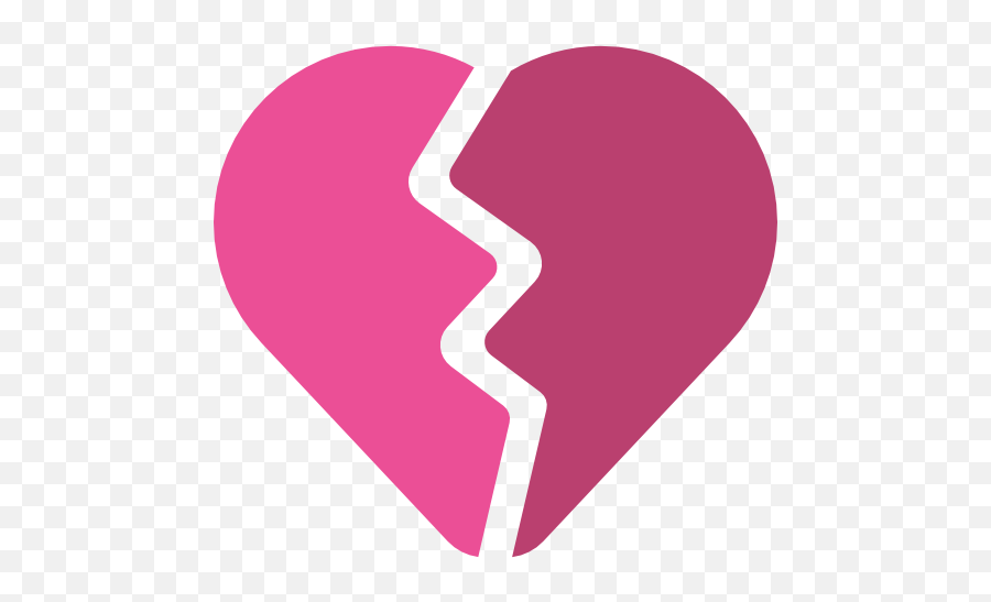 Tinder Heart Icon At Getdrawings - Corazon Roto Png Emoji,Coffee And Broken Heart Emoji