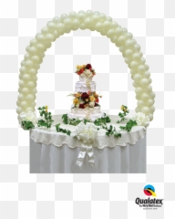 Balloon Arch Kit - Wedding Cake Table Decoration With Balloons Emoji,Emoji Balloon Arch