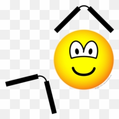 Emoticons Emofaces - Music Notes Smiley Emoji,Karate Emoji
