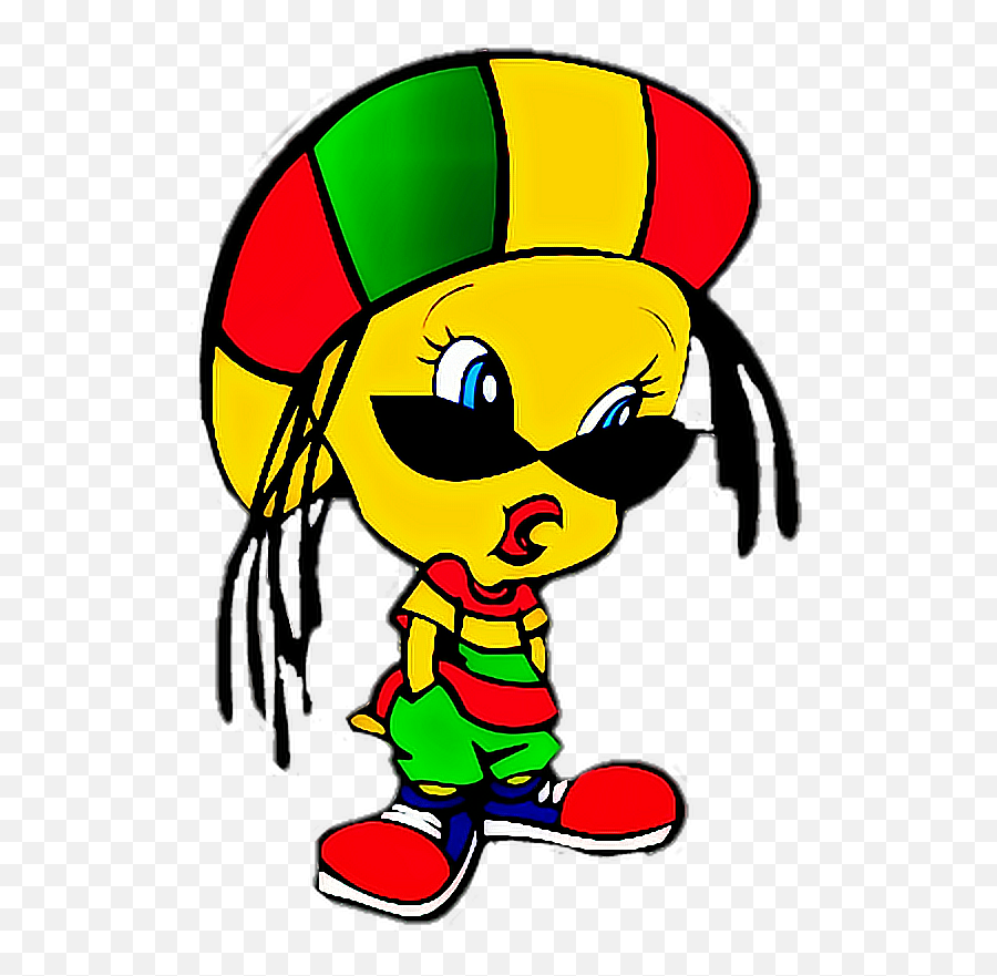 Piolin Reggae - Tweety Bird Emoji,Reggae Emoji
