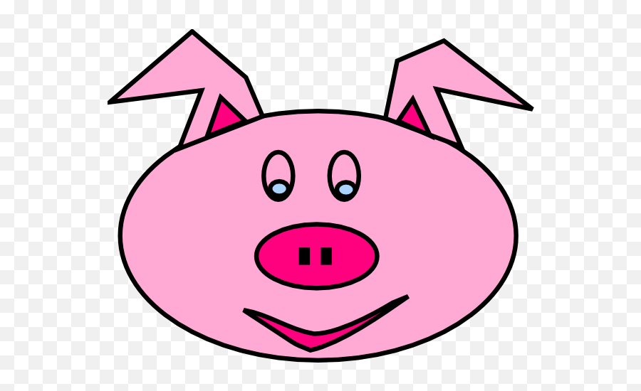 Pig Face Clipart Free Download Clip Art - Clip Art Emoji,Pig Face Emoticon