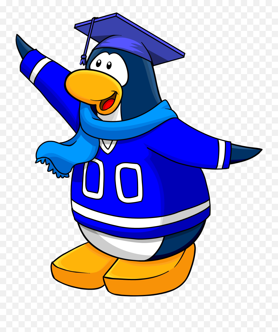 Graduation Cap Club Penguin Wiki Fandom - Club Penguin Blue Team Emoji,Graduation Cap Emoji