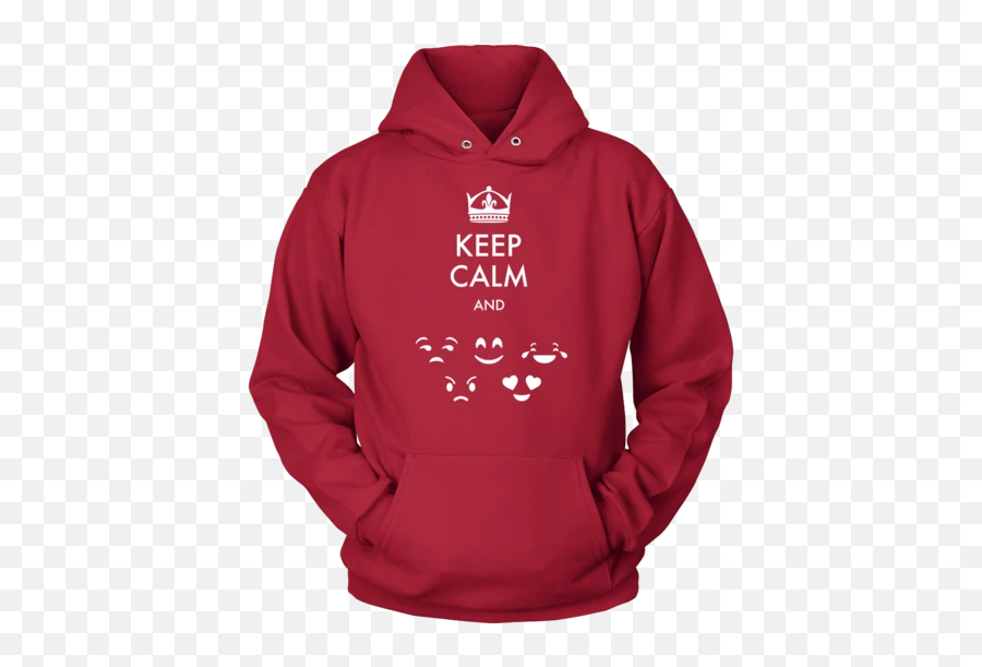 Keep Calm Hoodie Emoji - Autocross Cone T Shirt,Calm Emoji
