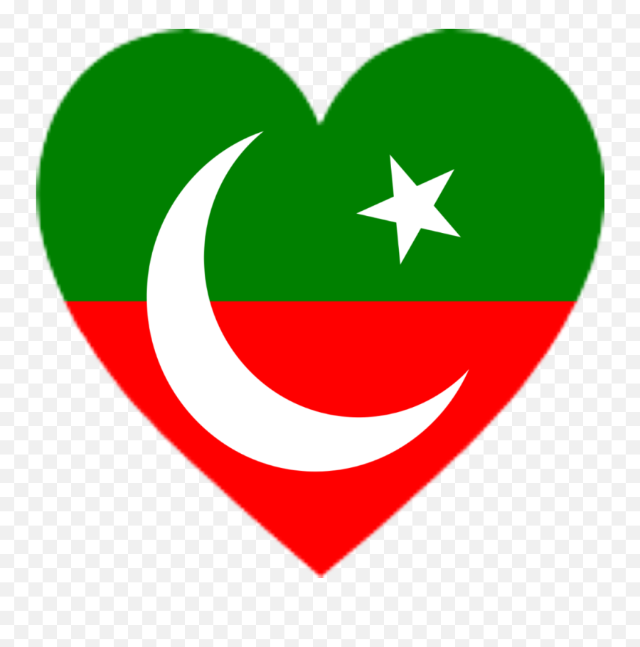 Pti Flag Icons I Love Pti - Pakistan Flag Facebook Cover Emoji,Independence Day Emoji