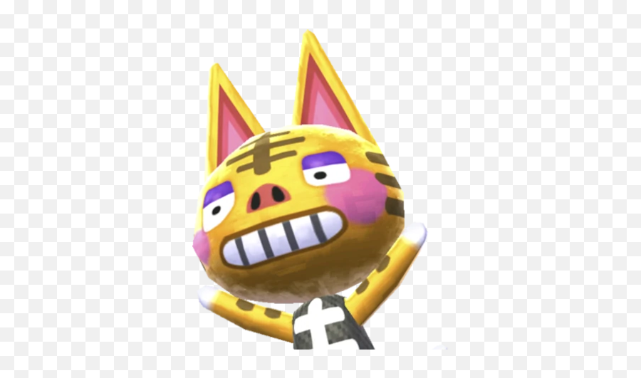 Tabby - Tabby Animal Crossing New Horizons Emoji,Smug Japanese Emoticon