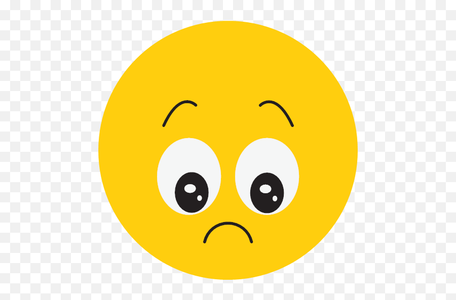 Bored Sad Smiley Icon Emoji,Bored Emoji