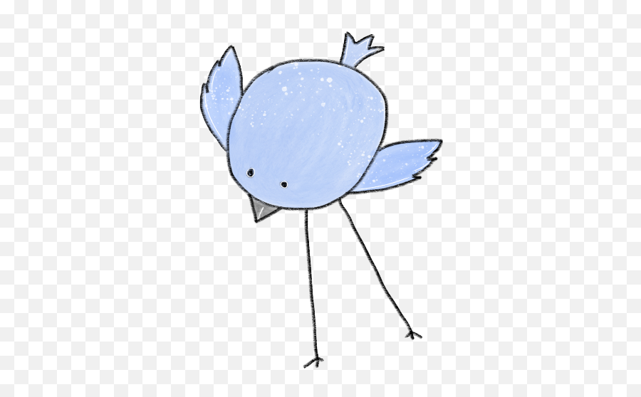Bird Watercolor Bluewatercolor Bluebird Birds Vogel Vög - Cartoon Emoji,Bluebird Emoji