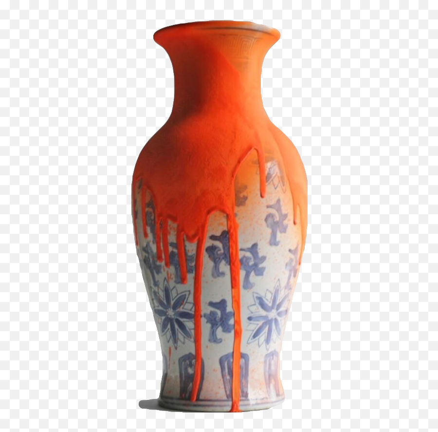 Treachery Pottery Vase Art Paint Drip Freetoedit - Ceramic Emoji,Vase Emoji