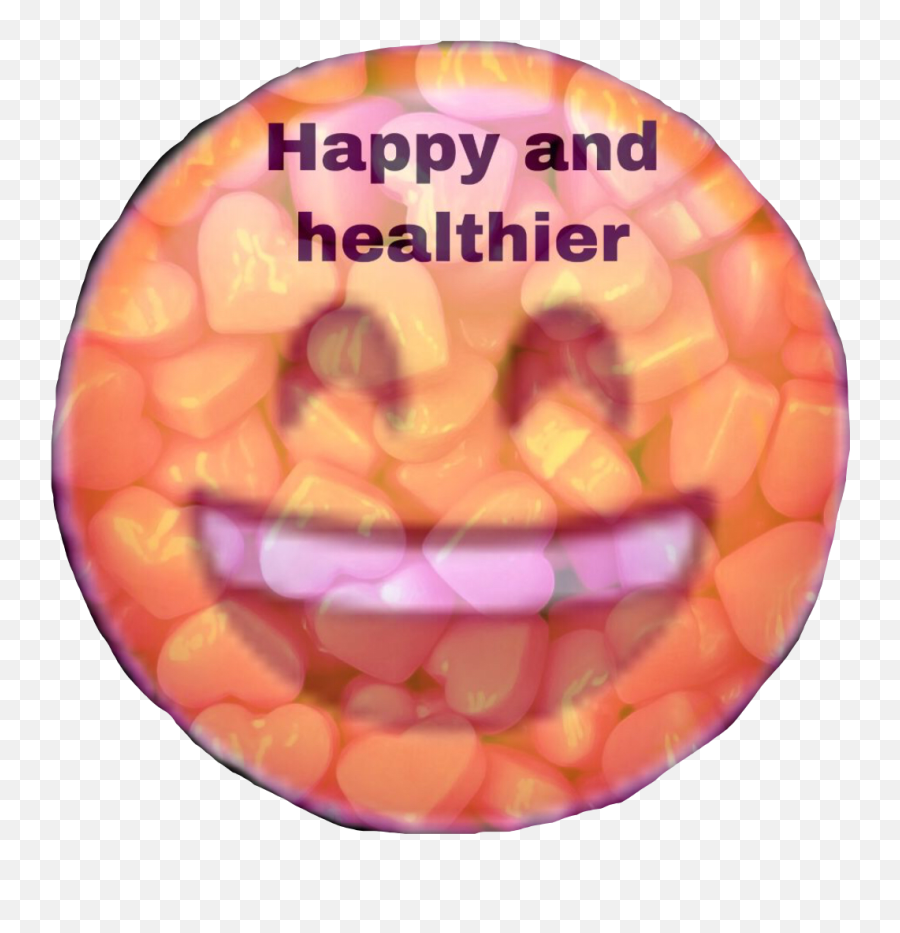 New Sticker Happy Healthier Healthy Happier Emoji Heart - Happy New Year 2019 Ribbon,Healthy Emoji