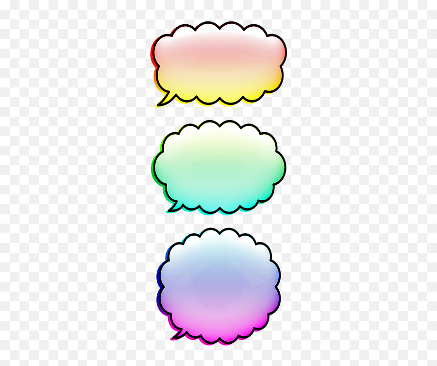 Speech Bubbles Comic - Free Image On Pixabay Speech Bubbles Emoji,Emoji Talk