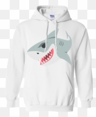 Shark Emoji Hoodie - Pull Je Peux Pas Ai Eva