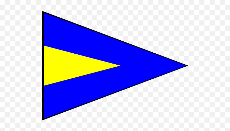 International Maritime Signal Flag Repeat 1 Png Svg Clip - Bandera Triangular Vector Emoji,Flag Mountain Ski Emoji
