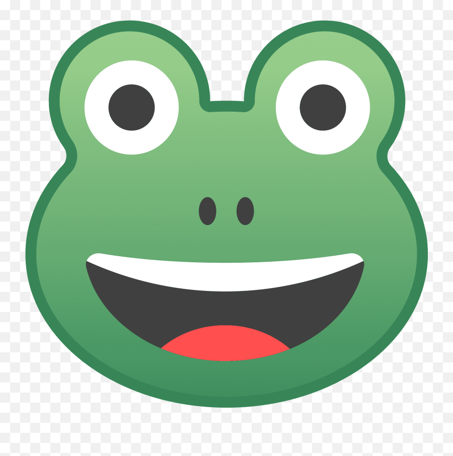 Frog Emoji Clipart - Frog Emoji,Fox Emoji Android