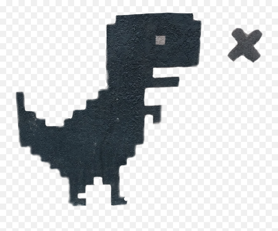 Dinosaur Googlechrome Graffiti - Cactus T Rex Game Emoji,Emoji For Google Chrome