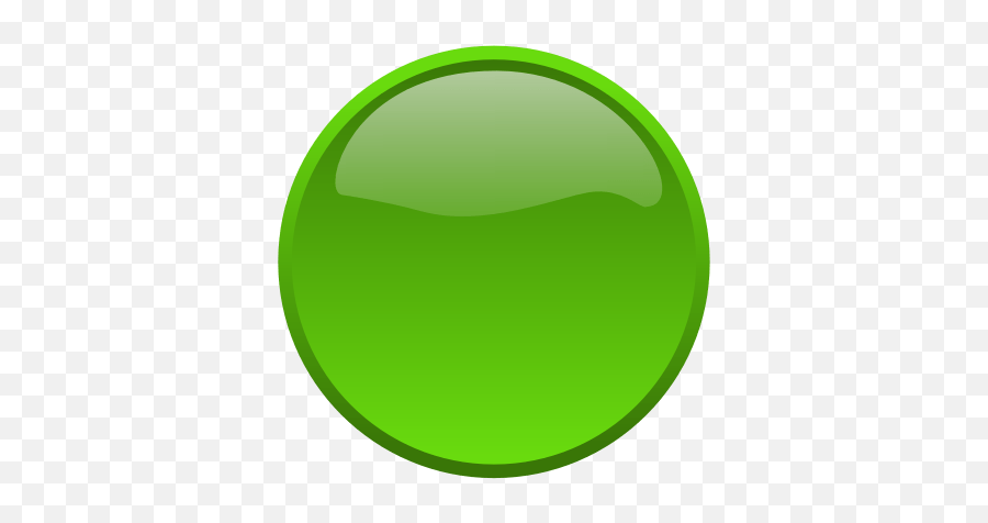 Green Button Transparent Png - Green Button Emoji,Green Circle Emoji
