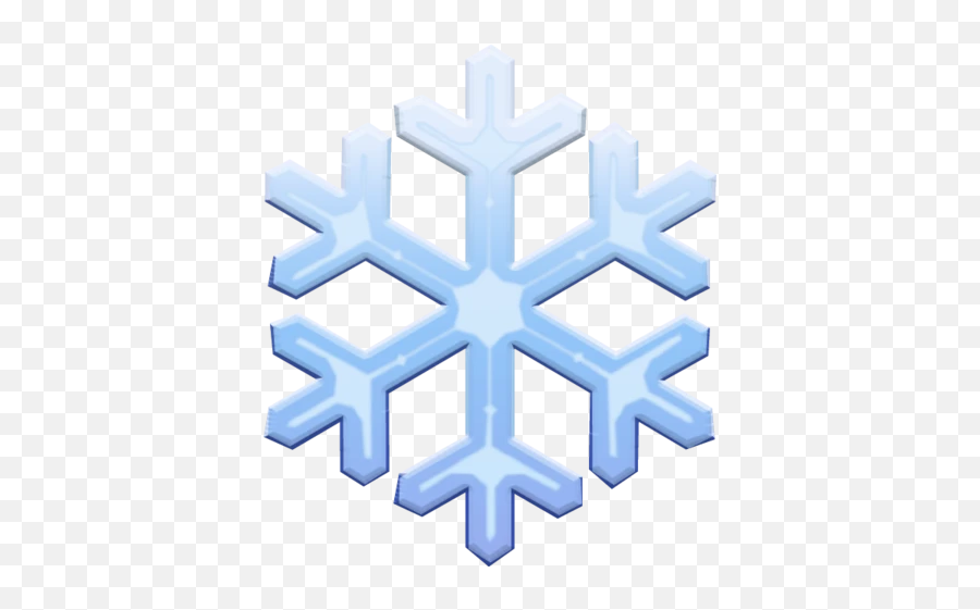 Snowflake Emoji - Snowflake Emoji Png,Snowflake Emoji