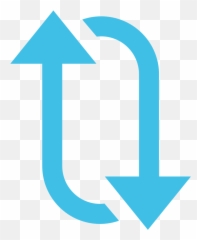 Emoji U1f503 - Arrow Png Image Vertical