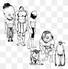 Aliens Strong Freak Figures Mars - Martian Emoji