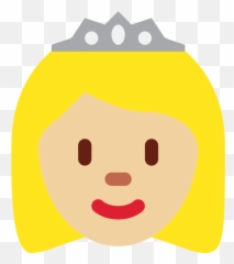 Twemoji2 1f478 - Clip Art Face Emoji
