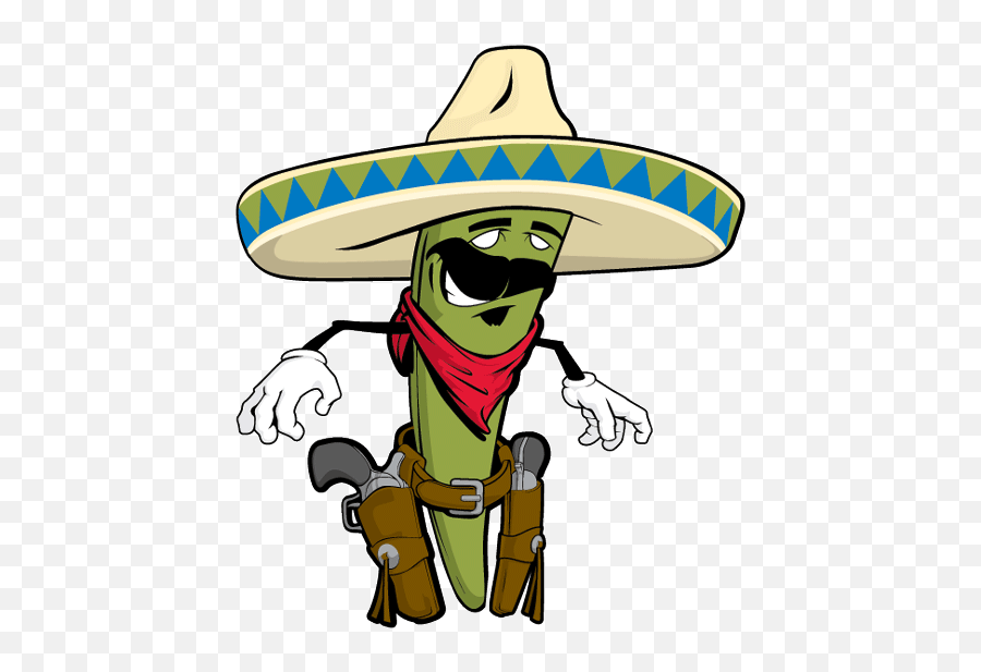 Pepper Bandit New Clipart For Signsez - Bandit Clip Art Emoji,Mexican Emoji