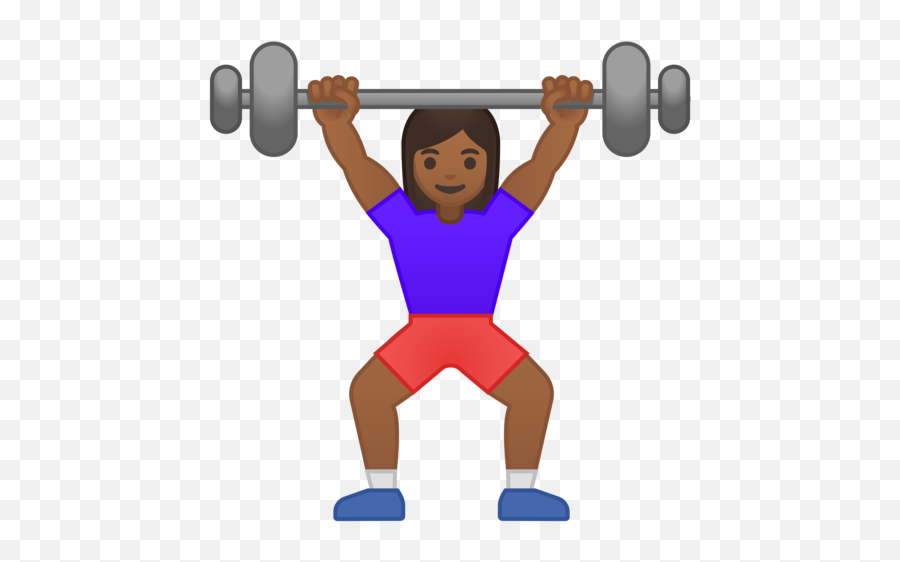 Medium - Emoji Lifting Weights,Workout Emoji