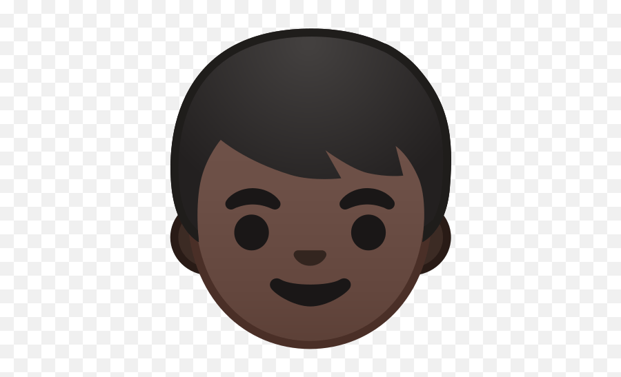 Boy Emoji With Dark Skin Tone Meaning - Boy Angel Faces Clipart,Emoji 66