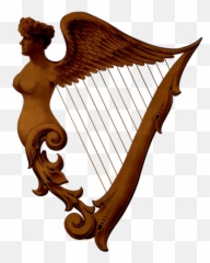 Irish Harp - Instrument Of Celtic Music Emoji