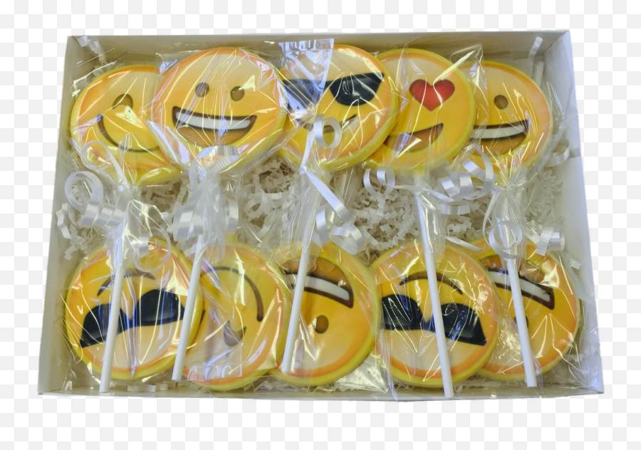 Emoji Chocolate Lollipops - Wedding Favors,Emoji Party Favors