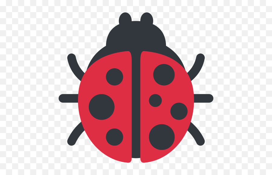 Joaninha Emoji - Ladybird Emoji,Ladybug Emoticons