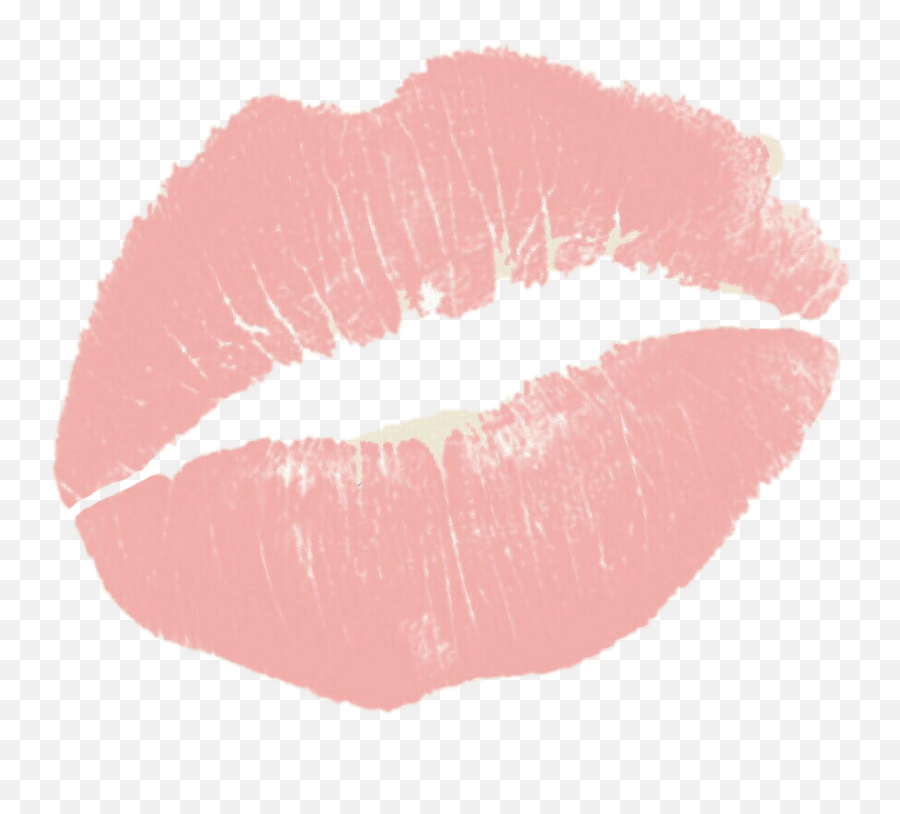 Kiss Pink Lips Pinkpastel - Lip Gloss Emoji,Pink Lips Emoji