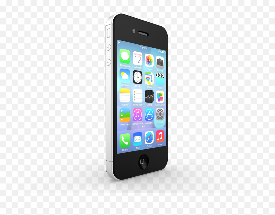 Iphone Smartphone 3d Render Mobile - Iphone 4 Transparent Background Emoji,Emoji Game Iphone