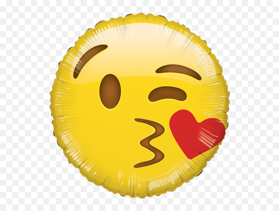 Globos Metálicos De - Kiss Emoji Balloon,Emojis Diferentes