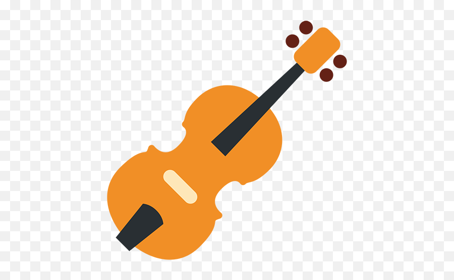 Musical Instrument Emojis,Violin Emoji