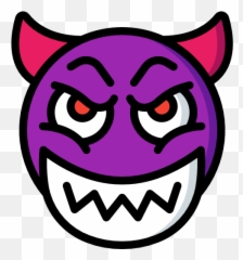 Devil - Icon Emoji,Purple Demon Emoji