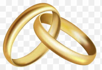 Marriage Rings Clipart Png - Wedding Emoji