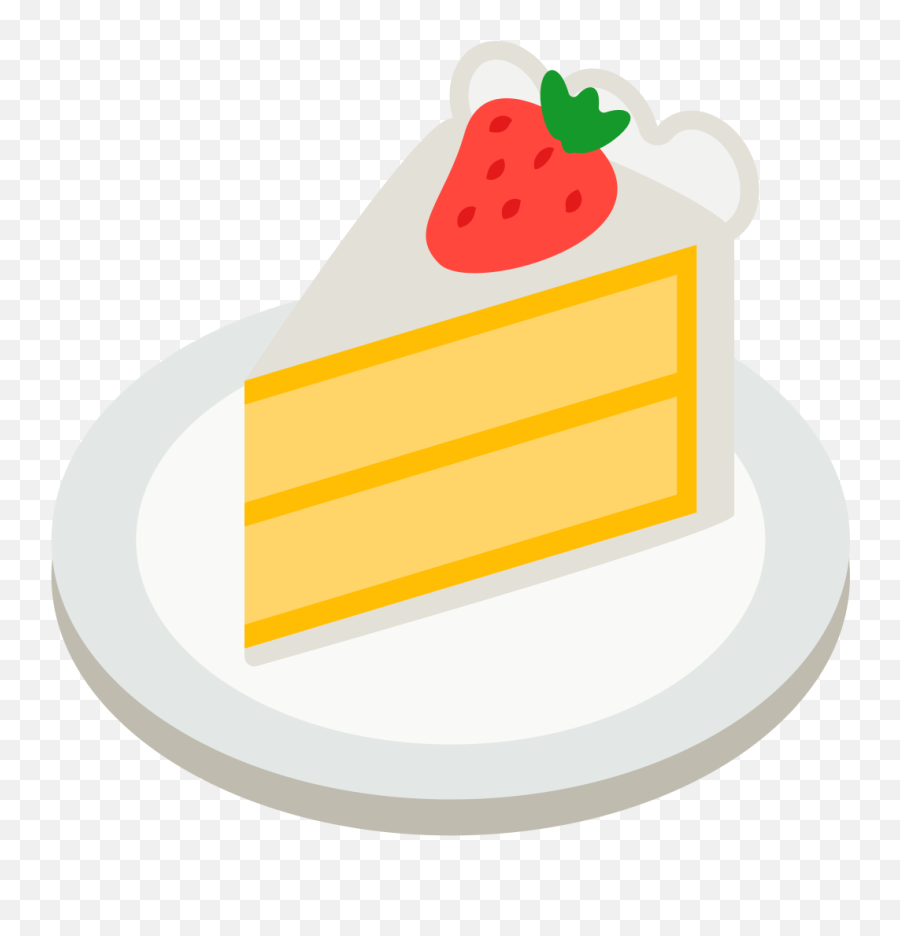 Fxemoji U1f370 - Slice Of Cake Emoji,Strawberry Emoji