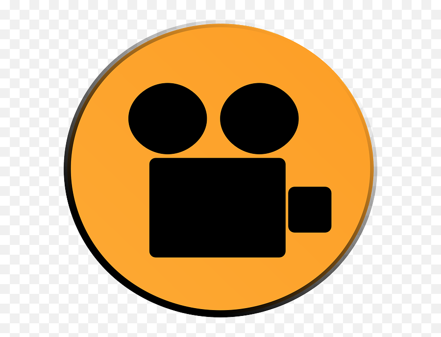 Camera Cam Yellow - Free Vector Graphic On Pixabay Video Camera Clip Art Emoji,Camera Emoticon
