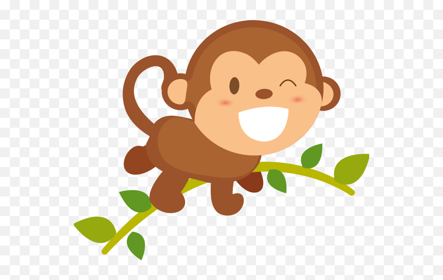 Cute Monkey Png - Fun Monkey Monkey Cute Vector Png Cute Monkey Png Emoji,3 Monkeys Emoji