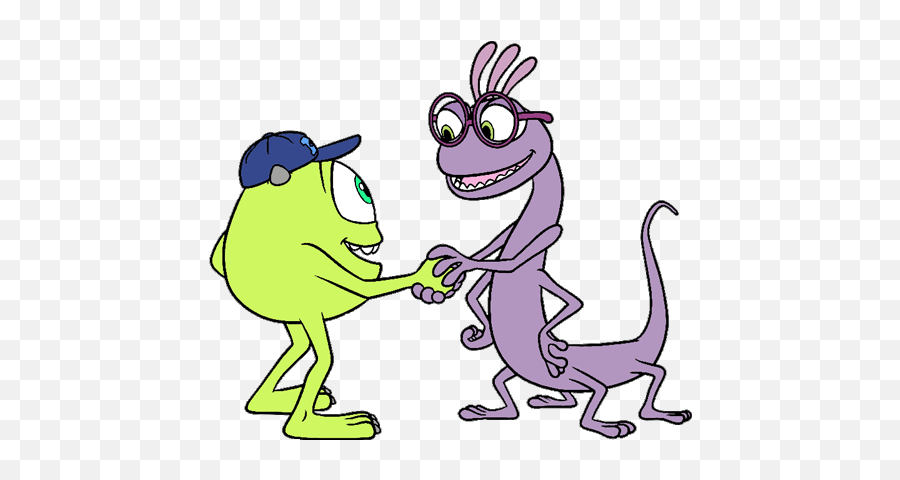 Free Monsters University Cliparts - Mike Wazowski And Randall Boggs Emoji,Mike Wazowski Emoji