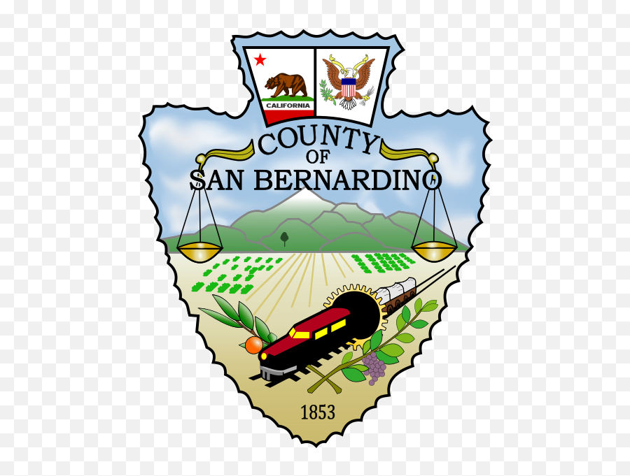Seal Of San Bernardino County California - San Bernardino California Emoji,Sunshine Emoji