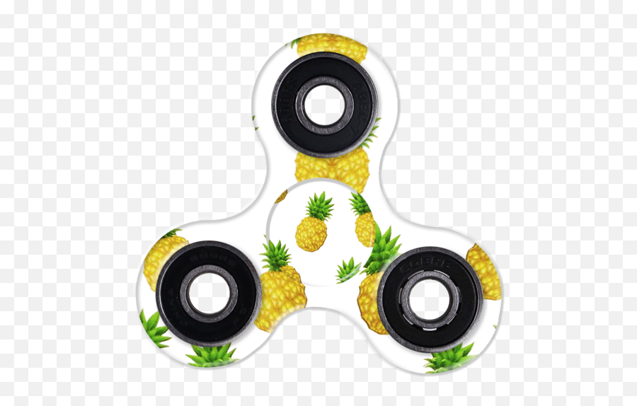Pineapple Fruit Emoji Tri - Fidget Spinner,Cannon Emoji