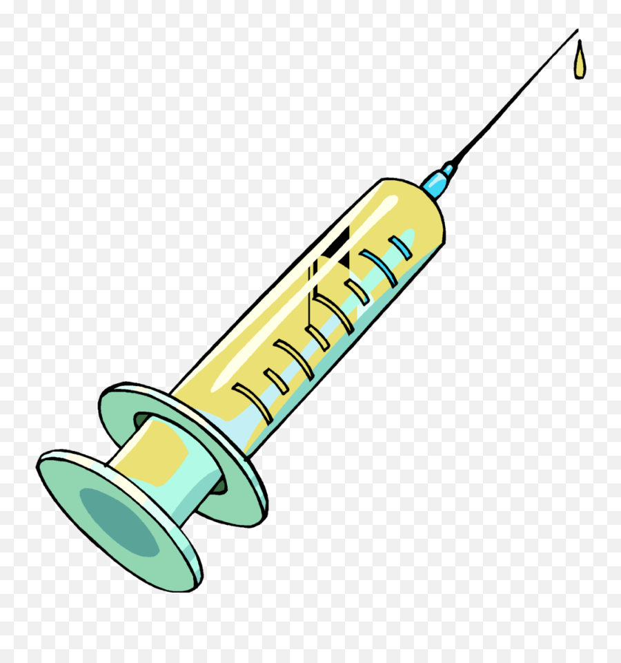 Cartoon Transparent Background Syringe Clipart - Syringe Clipart Png Emoji,Injection Emoji