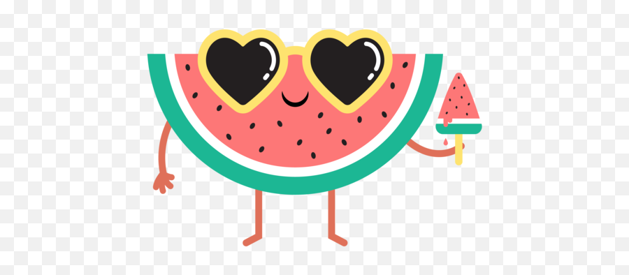 Watermelon Peep Clipart - Cute Watermelon Cartoon Png Emoji,Peeps Emoji