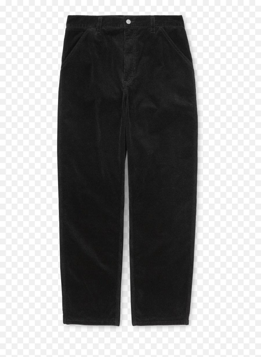 Simple Pant Corduroy Black - Ccm Hockey Tracksuits Emoji,Emoji Shirts And Pants